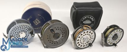 J W Young the Jubilee 5350 fly reel, 3 ¼