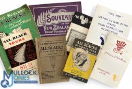 1924-1985 Outstanding NZ Country & Club Literature Selection (8): 1905 Souvenir of the NZ Rugby Team