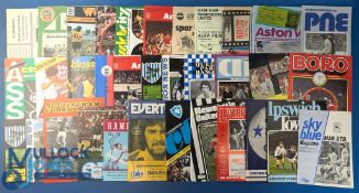 1977/78 Manchester Utd complete season home programmes nos. 1-25 including v St. Etienne (ECWC match