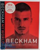 Manchester United David Beckham Signed Book, 