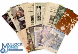 1978-2011 Barbarians v E Midlands Mobbs Memorial Rugby Programmes (29): 1978 to 2001 inc, plus 2005,