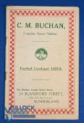 Pre-War 1925/1926 Charles Buchan Football Catalogue (Sports Outfitters), imitating the style of