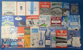1962/63 Manchester Utd complete league season aways (21) plus Coventry City (FAC), Southampton (