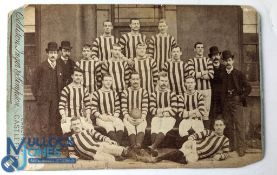 Victorian Rugby League Cabinet Card, published by Eddison Inger & Simpson Castleford, unknown