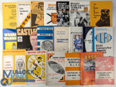 20x Vintage Rugby League Club Histories, Supporter Books, Yearbooks: to include teams of Oldham,