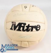 1974 Bill Gates of Middlesbrough FC testimonial match used ball v Leeds Utd Match Football MITRE