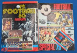1979/80 Transimage AVA Football Sticker Albums, both complete albums, the AVA Ameriana football