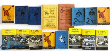 1920s-70s Rowan's & Forsyth's Scottish Rugby Record Annuals (16): The remarkably small but
