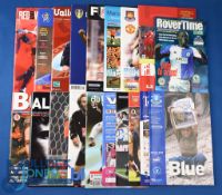 2002/03 Manchester Utd complete season away match programmes (19); Worthington Cup aways v