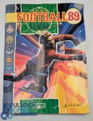 1989 Panini Football Sticker Album -complete and in good used condition