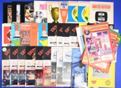 Selection of clubs in tournaments/friendlies to include Manchester Utd. 1965/66 away at Partizan (EC