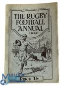 Scarce Rugby Football Annual 1920-21: Sought-after early post-WW1 edition of the indispensable,