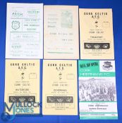 Selection of programmes: 1961/62 Cork Hibernians v Transport (Shield), 1963/64 Cork Selection v