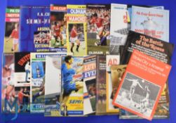 Collection of FAC s/f programmes 1972 replay Stoke City v Arsenal, 1977 Leeds Utd v Manchester