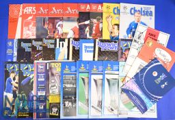 Selection of clubs in tournaments/friendlies to include Arsenal v 1965/66 Brazil (friendly), 1984/85