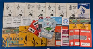 Pre 1970 Football Programme Collection: 1960s Wellinton Town, Weymouth v Wellington 1961, Crystal