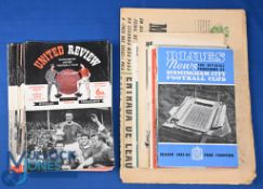 1963/64 Manchester Utd home match programmes complete season nos. 1-26 including WBA (no. 4 - George