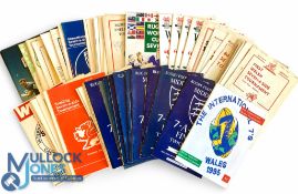 1954-2008 Sevens Rugby Programmes (c.75): Lovely big, varied selection, to inc a super run of
