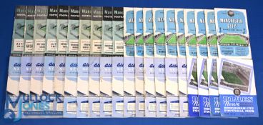 c1950 Football programme collection, a good selection to include 50/51 Chealsea v Wolves, 51/52