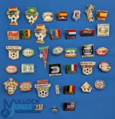 World Cup & International Football Badges, metal and enamel to include 1994 USA World cup England