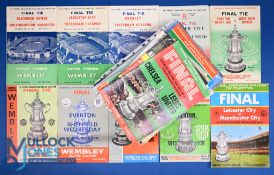 FA Cup Final programmes 1960-1984 (28) with tickets 1968, 1975, 1977, 1980 and 1981 plus the 2022/23