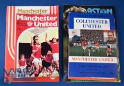 1978/79 Manchester Utd complete season home match programmes nos. 1-26 plus centenary match v Real
