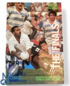 1987 RWC Finals Rugby Programme: Second of the three issues from this inaugural World Cup Down