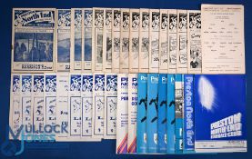 Selection of Preston North End home match programmes 1949/50 Brentford (rs), 1950/51 Hull City,
