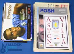 2007/08 Manchester Utd complete league season away match programmes (19), FAC at Aston Villa;