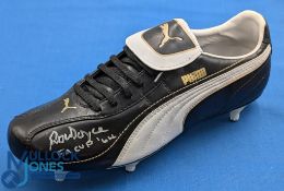 Ronnie Boyce Signed Football Boot, West Ham 1964 FA Cup Scorer of the Winning Goal, Puma boot with
