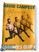 Large Rugby Poster Selection (Qty.): Mostly 1990s & Welsh interest, largely big or v big examples,