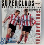 Superclubs Soccer Yearbook 98/99 Southampton multi signed book, with signature inside of Matt Le