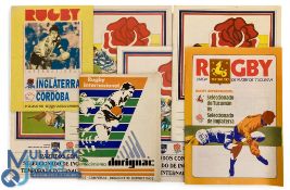 1990 England Rugby Programmes in Argentina (7): Harder to find, attractive issues from both tests