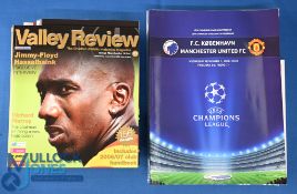 2006/07 Manchester Utd complete league season away match programmes (19), FAC aways at Reading,