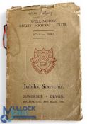 Scarce 1925 Jubilee Match, Somerset v Devon Programme/Brochure: Similar format to the surrounding