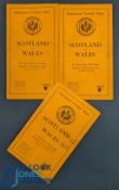 1949, 51 & 53 Scotland v Wales Rugby Programmes (3): Two wins, including the 19-0 1951 shock, and