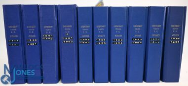 1991-1995 Shrewsbury Town Home & Away Programmes: looks like an extensive run of programmes,