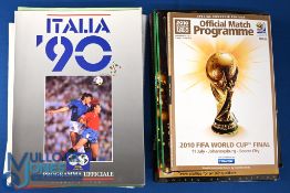 World Cup programme selection to include 1982 Official Tournament programme (Spanish), 1986 Official
