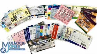 1962-2017 5/6 Nations Rugby Ticket Collection (c130): Homes from France, Ireland, Italy &