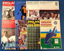 1988-2003 England International Football Programmes: to include v Scotland 21/05/88, v Poland 03/