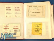1946-2013 Wigan Rugby League Home Ticket Collection: League Cup fixtures, a life-times collection