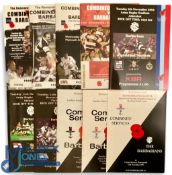 1997-2019 Barbarians v Combined Services Rugby Programmes (10): 1997-99 inc, 2002-04 inc, 2006-08