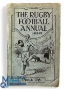 Scarce Rugby Football Annual 1922-23: Harder-to-find edition of the indispensable, fact-filled