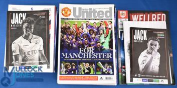 2017/18 Manchester Utd complete league season aways (19); FAC aways Yeovil Town, Huddersfield