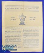 1946 FAC final Derby County v Charlton Athletic 