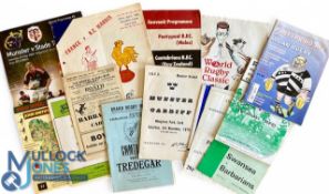 Less Usual Rugby Programme Selection (15): Munster v Cardiff 1979; France v NZ Maori 1961; H Cup