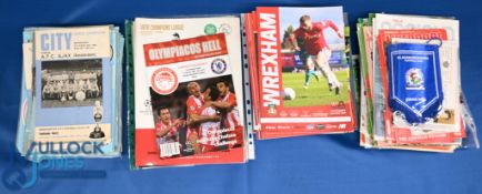 Football programmes: to include approx. 50x Manchester City 1960-1982, including a 1979 programme