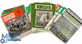 Vintage Rugby Magazine Selection (20): 'Rugger', 16 monthly issues between May 1948 & Dec 1952, plus