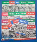 Multi Signed Wigan Rugby League Programmes, all from the 1960s (#24)