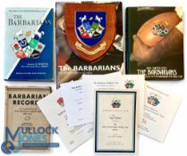 Scarce Barbarians Plaque, Books, Invites & Menus (10): A lovely official classic Baabaas crest
